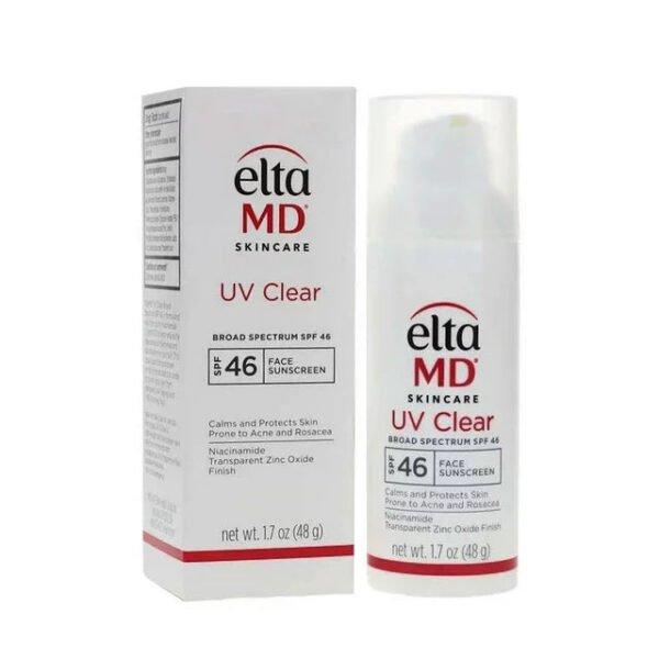 EltaMD UV Clear SPF 46 Broad Spectrum Moisturizing Facial Sunscreen 1.7 oz (48g)